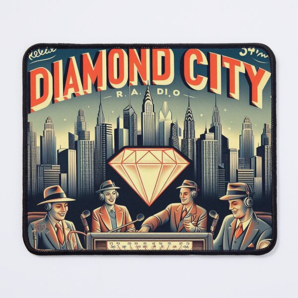 Item preview, Retro Radio Advertisement designed and sold by RigorMortees.