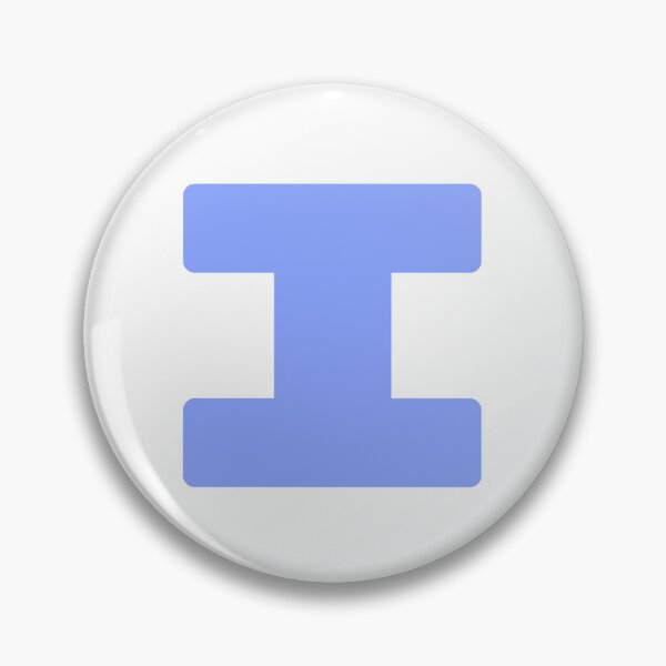 Item preview, Sky Blue Letter I Icon designed and sold by TXTRZ-TXTRZ.