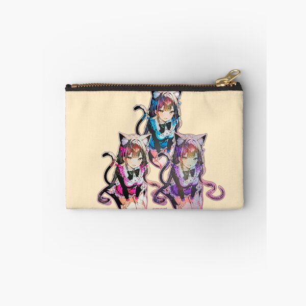Item preview, Cute Cat Girl Faux Sparkling Glitter Illusion designed and sold by MikaseSan.
