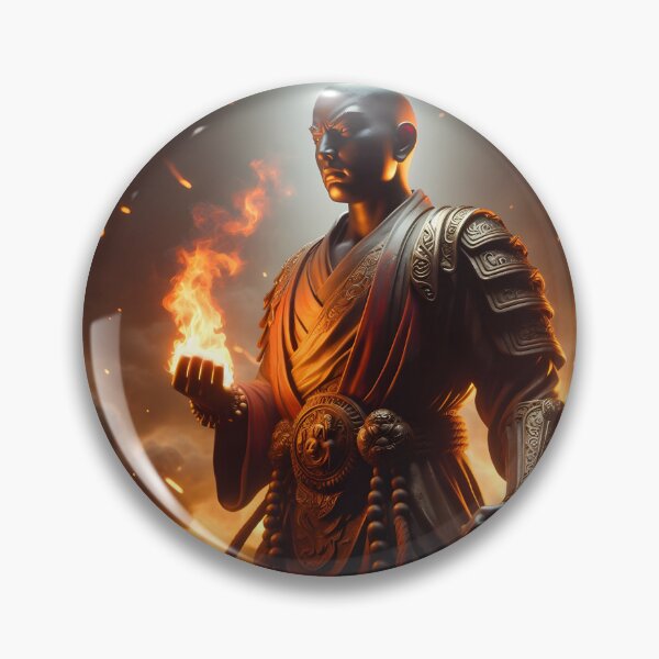 Item preview, Iron Shaolin Monk designed and sold by GalleryBrisArt.
