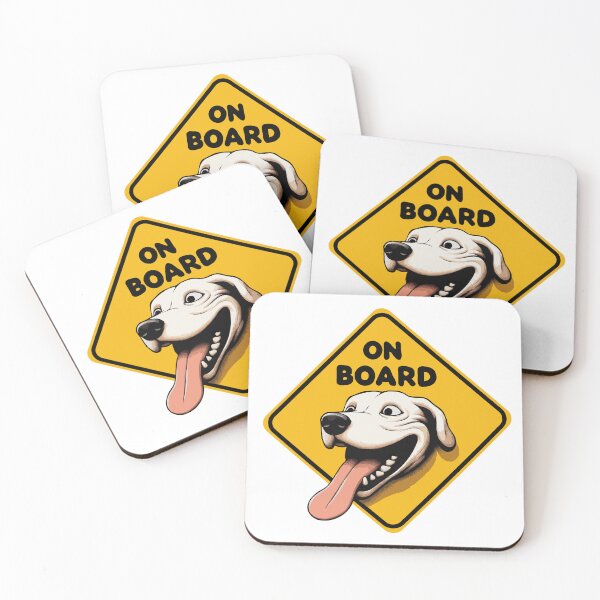 Item preview, Dog On Board designed and sold by Gkinoki.