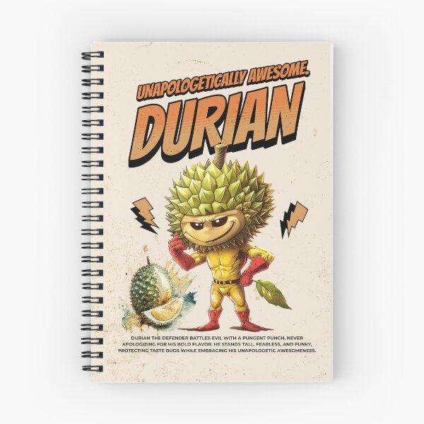 Item preview, Unapologetically Awesome Durian Superhero T-Shirt designed and sold by DurianCraze.