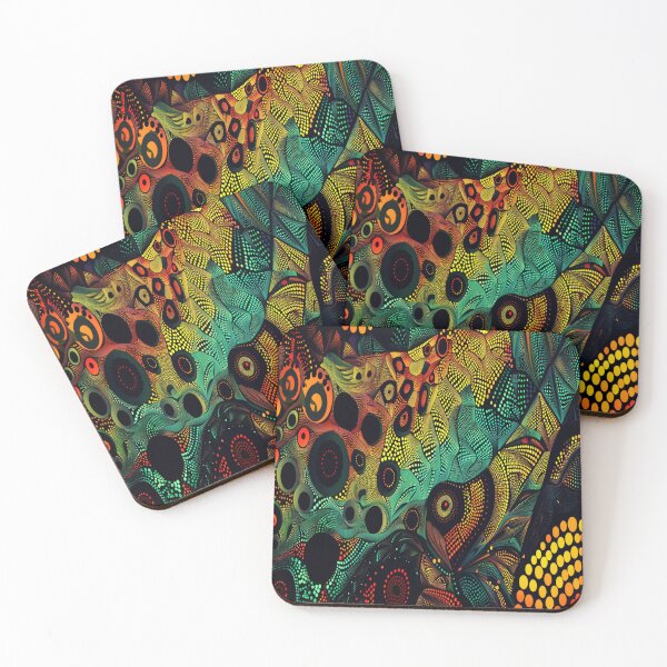 Item preview, Dotted Kitenge Art designed and sold by BubandAika.