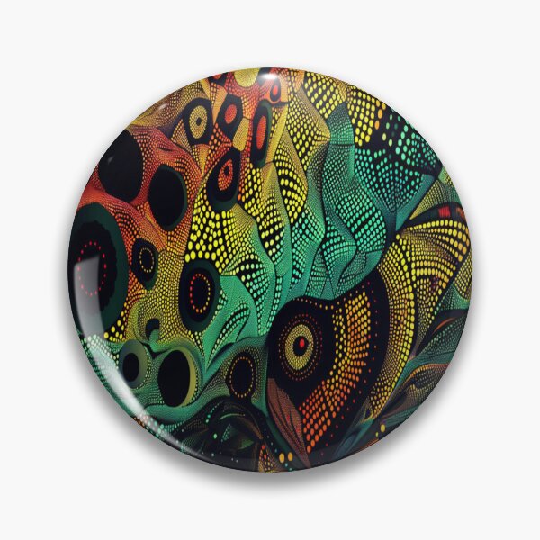 Item preview, Dotted Kitenge Art designed and sold by BubandAika.