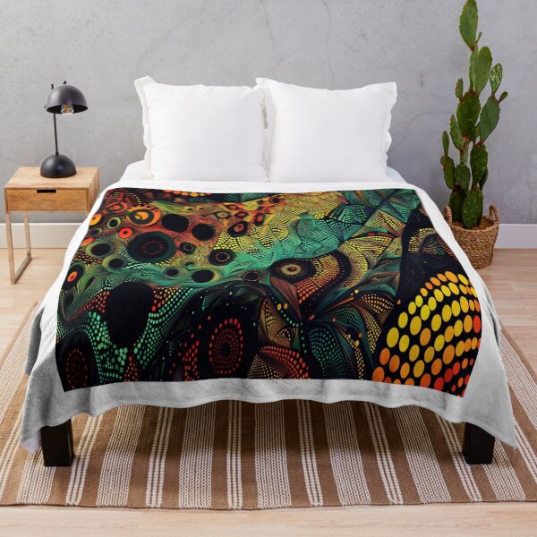 Item preview, Dotted Kitenge Art designed and sold by BubandAika.
