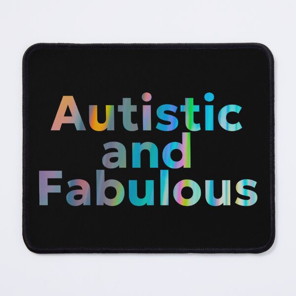 Item preview, "Serene Sea - Autistic and Fabulous" designed and sold by 3DAF.