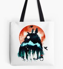 Bolsa de tela Lanscape japonés