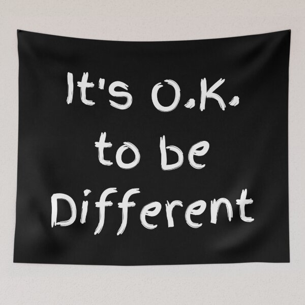 Item preview, "Playful - It's O.K. to be Different" designed and sold by 3DAF.