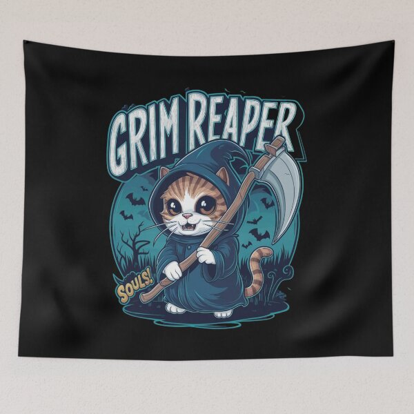 Item preview, Grim grin - Grim reaper designed and sold by JansenGS.
