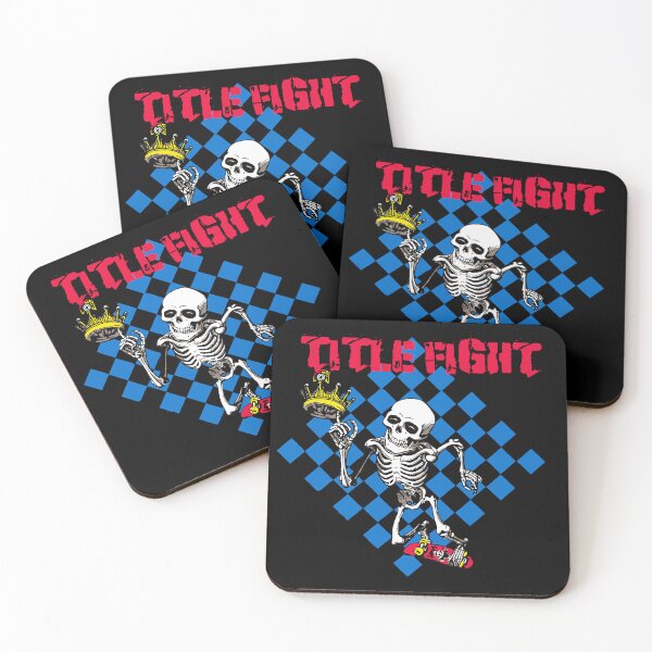 Item preview, Title Fight skateboarding skeleton designed and sold by thisfadingdream.