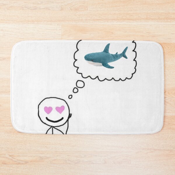 Item preview, Thoughts of Blahaj designed and sold by LanternSlides.