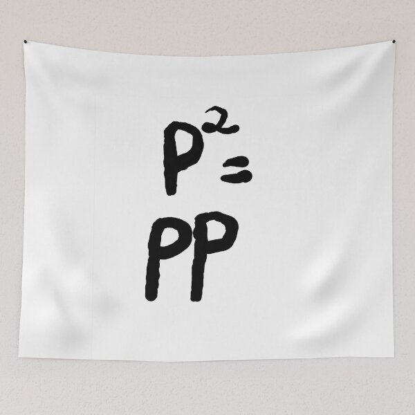 Item preview, P^2=PP Crappy Drawing designed and sold by Hall-O-Gram.