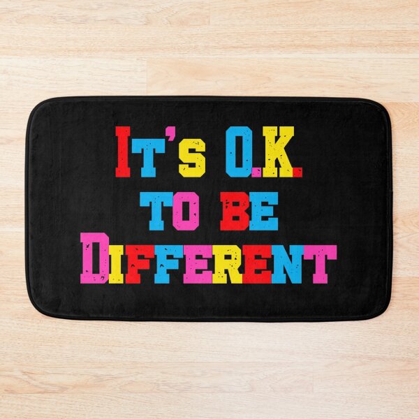 Item preview, "Varsity - It's O.K. to be Different" designed and sold by 3DAF.