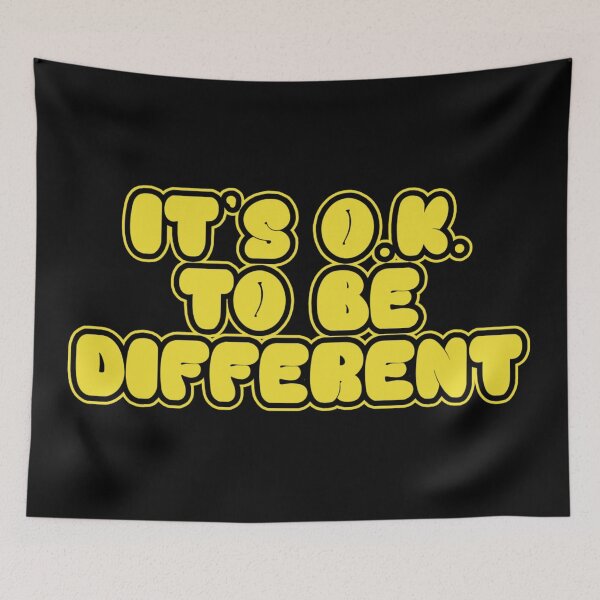 Item preview, "Bubble- It's O.K. to be Different" designed and sold by 3DAF.