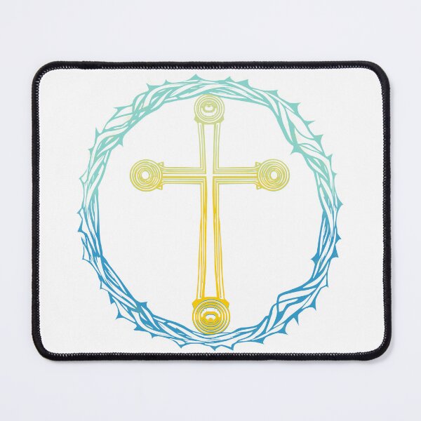 Item preview, Finished Cross and Crown Yellow with blue designed and sold by GreyMoonForest.