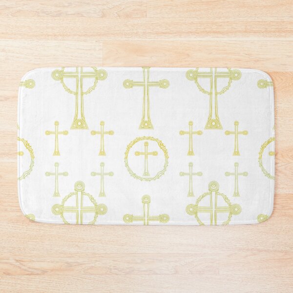 Item preview,  Finished Cross and Crown Yellow with blue designed and sold by GreyMoonForest.