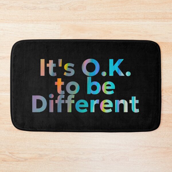 Item preview, "Serene Sea- It's O.K. to be Different" designed and sold by 3DAF.