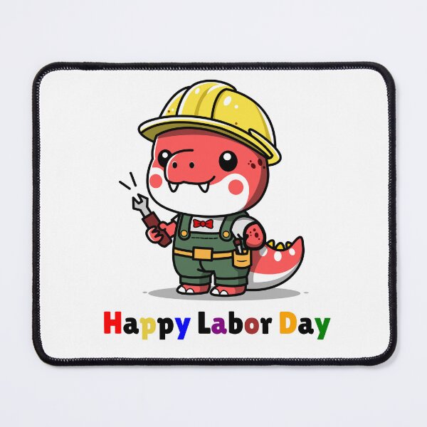 Item preview, Happy Labor Day designed and sold by Pawshimi Studio.