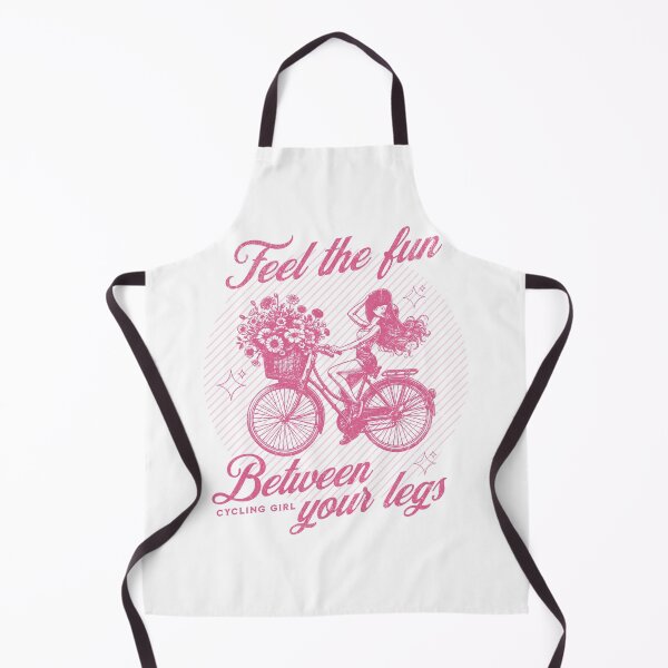 Item preview, Feel The Fun Between Your Legs | Vintage Biker Girl Funny Quote designed and sold by RR-Arts.