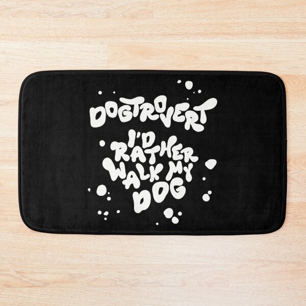 Item preview, Dogtrovert I'd rather walk my dog   designed and sold by artsomenautte.