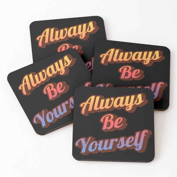 Item preview, "Postcard Glow- Always be Yourself" designed and sold by 3DAF.