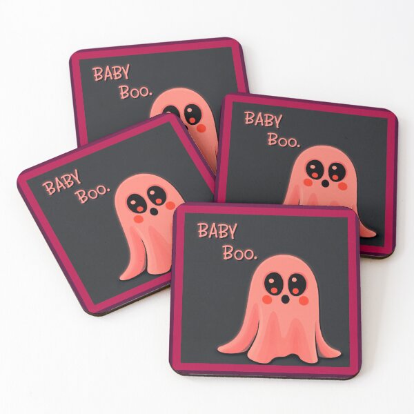 Item preview, Baby Boo the Ghost – Spooky Cute Art BR designed and sold by rami cohen.