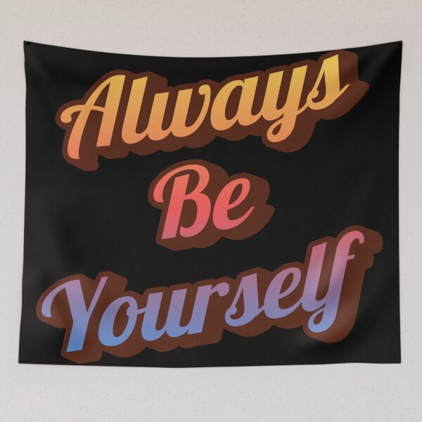Item preview, "Postcard Glow- Always be Yourself" designed and sold by 3DAF.