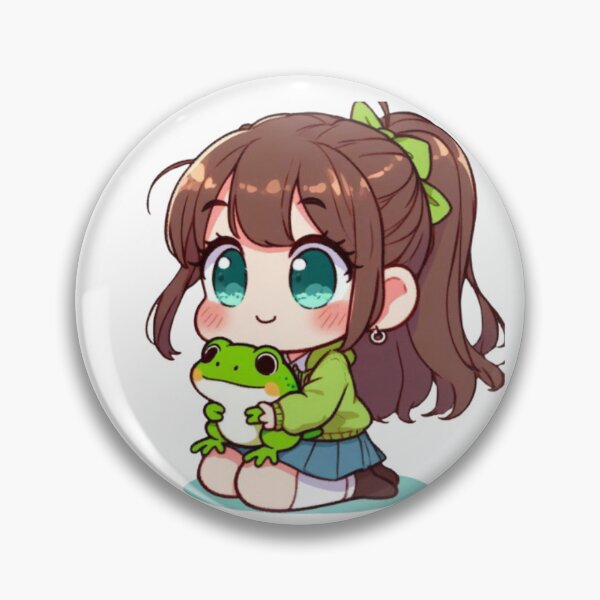 Artikelvorschau, Chibi: Frosch entworfen und verkauft von EmberlyDawn.