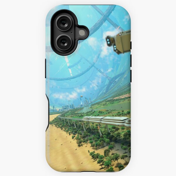 O'Neill Cylinder Interior - V2 iPhone Tough Case