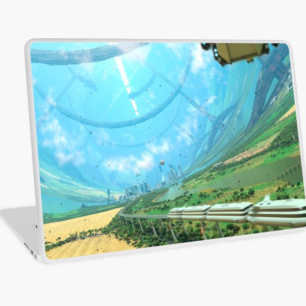 O'Neill Cylinder Interior - V2 Laptop Skin