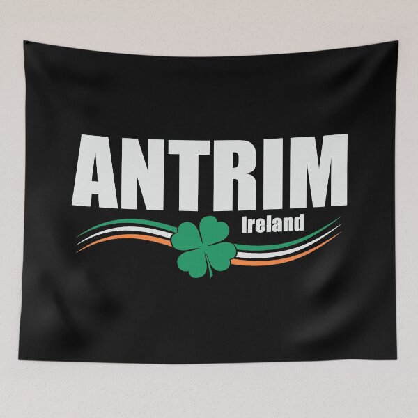 Item preview, Antrim Ireland Irish Pride Shamrock St Patrick's Day designed and sold by HolidayT-Shirts.