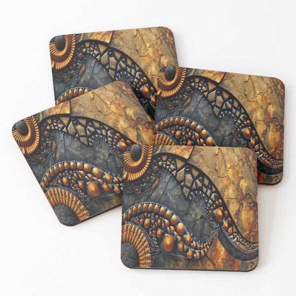 Item preview, Metallic Tribal  Art designed and sold by BubandAika.