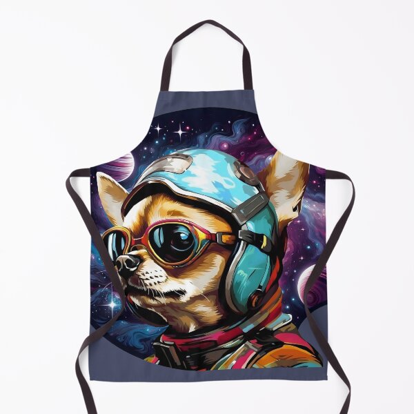 Item preview, Cool Antropomorphic Chihuahua Astronaut in Space designed and sold by Nabucodonoshop.