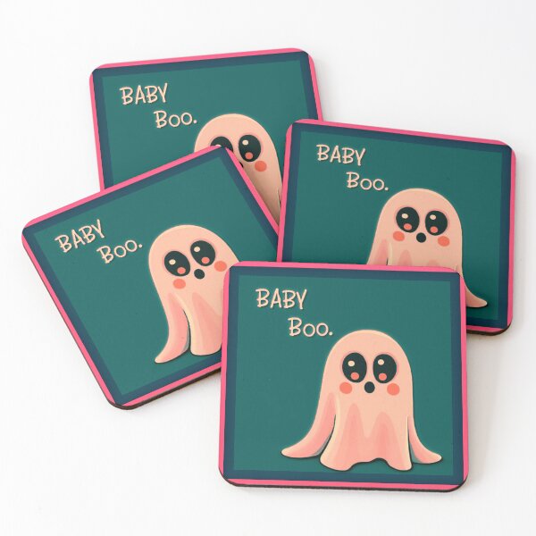 Item preview, Baby Boo the Ghost – Spooky Cute Art PG designed and sold by rami cohen.