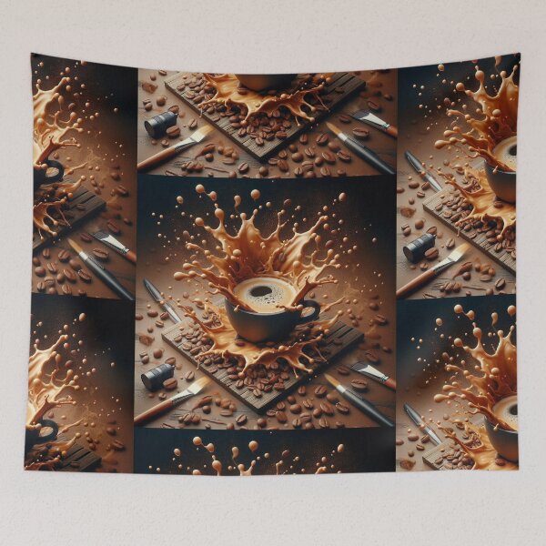 Item preview, A Toast to International Coffee Day designed and sold by Sadia  Jannat.