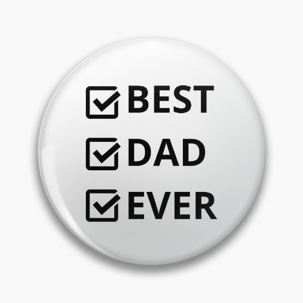 Item preview, Best Dad Ever Sticker designed and sold by Trialloja.