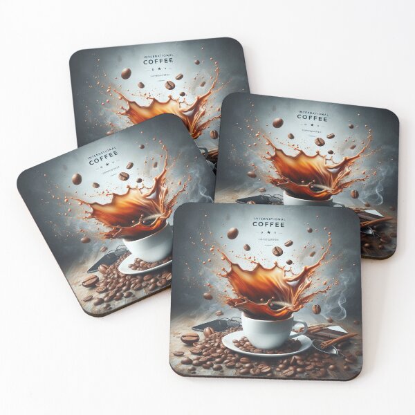 Item preview, Savoring International Coffee Day designed and sold by Sadia  Jannat.