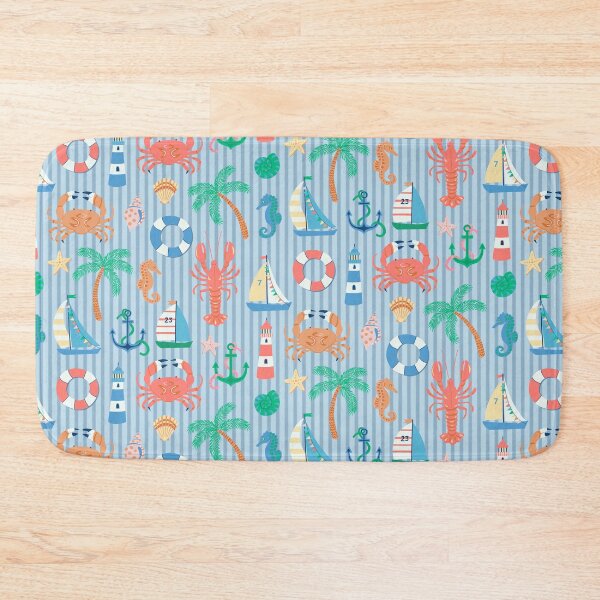Item preview, Preppy Coastal fun - cute seaside pattern by Cecca Designs designed and sold by Cecca-Designs.