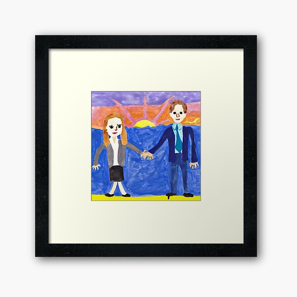 Das Hochzeitsgeschenk - Gerahmter Kunstdruck