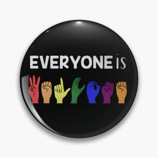 Item preview, everyone is welcome sign language designed and sold by swiftbinaries.