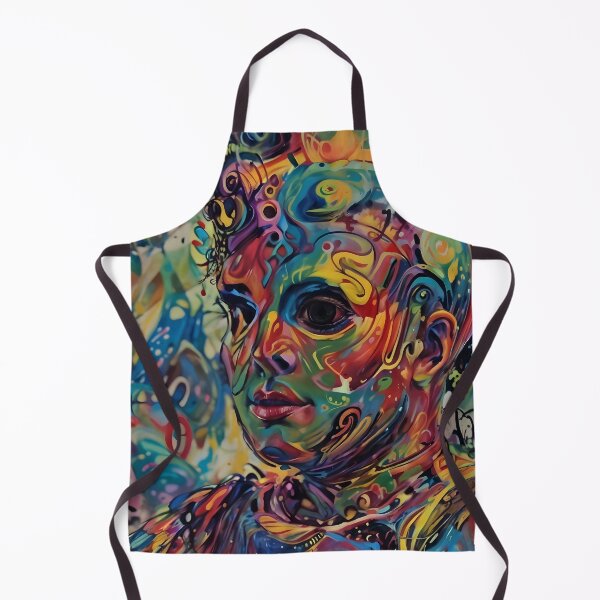 Item preview, Psychedelic Abstract Portrait designed and sold by Illuminatium.