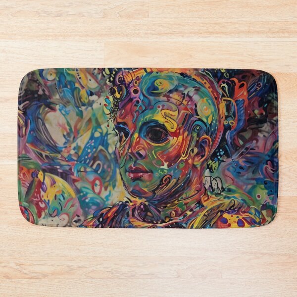 Item preview, Psychedelic Abstract Portrait designed and sold by Illuminatium.