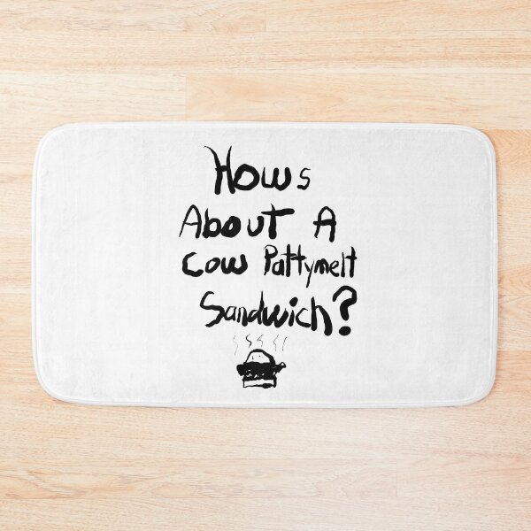 Item preview, Cow Pattymelt Sandwich Crappy Drawing designed and sold by Hall-O-Gram.
