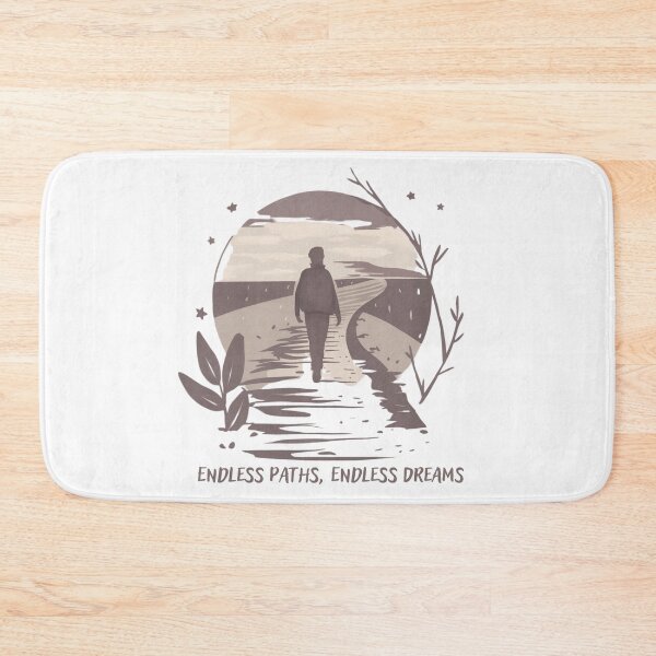 Item preview, Endless Path, Endless Dreams, Travel Minimal Graphic designed and sold by Angie-Atelier.