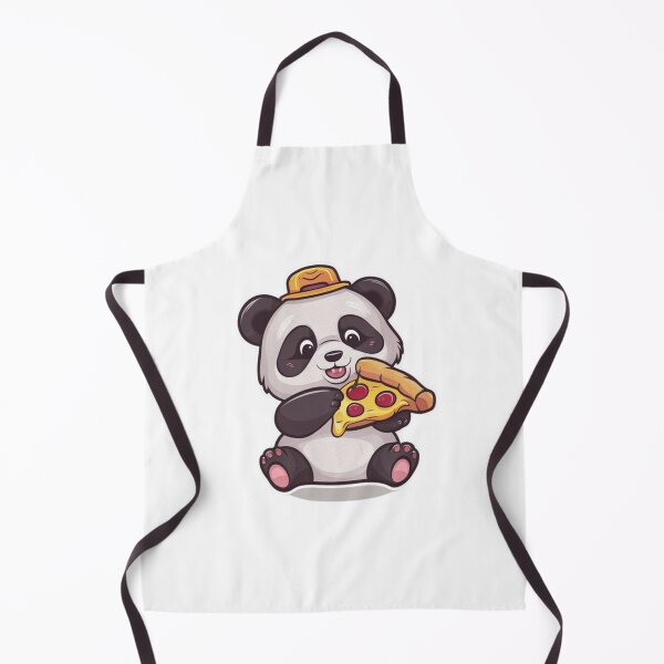 Item preview, panda eating pizza designed and sold by Eternalski.