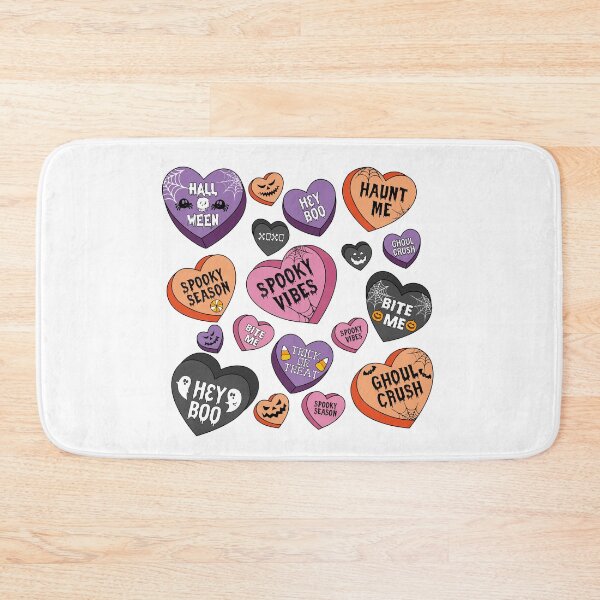 Item preview, Halloween Candy Hearts designed and sold by Snifferius.