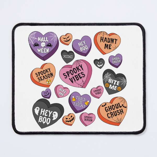 Item preview, Halloween Candy Hearts designed and sold by Snifferius.