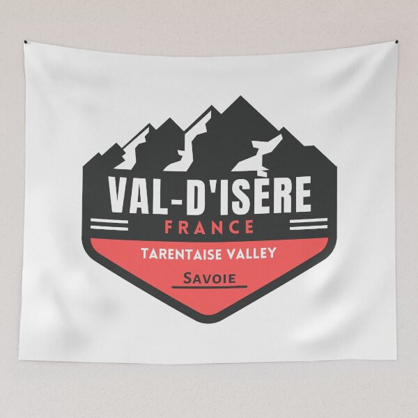 Item preview, Val-d'Isère - Tarentaise Valley - France  designed and sold by GoodOldVintage.