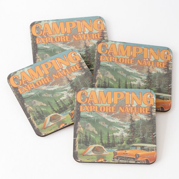 Item preview, 1950s Camping Ad designed and sold by AllAboutStuffz.
