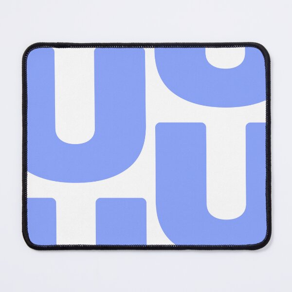 Item preview, Sky Blue Letter U Icon designed and sold by TXTRZ-TXTRZ.